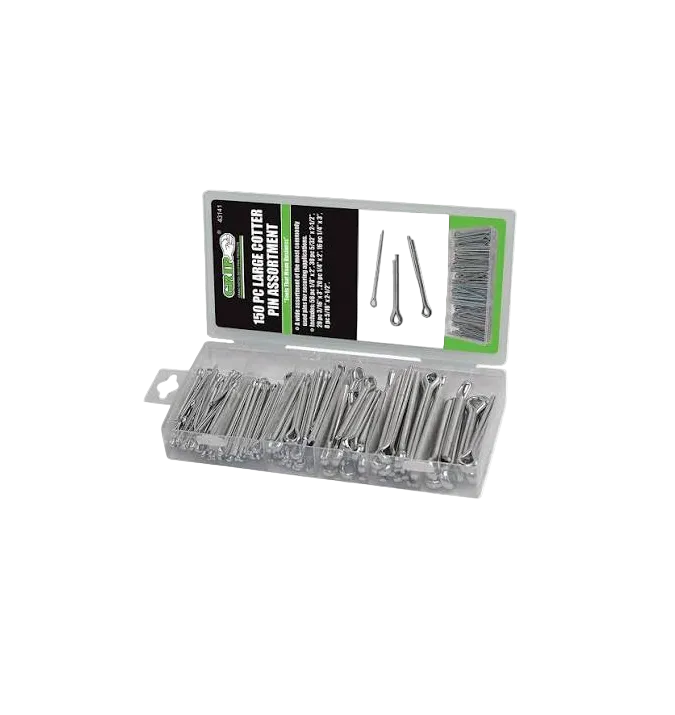 Large Cotter Pin Assortment 150 PC Grip