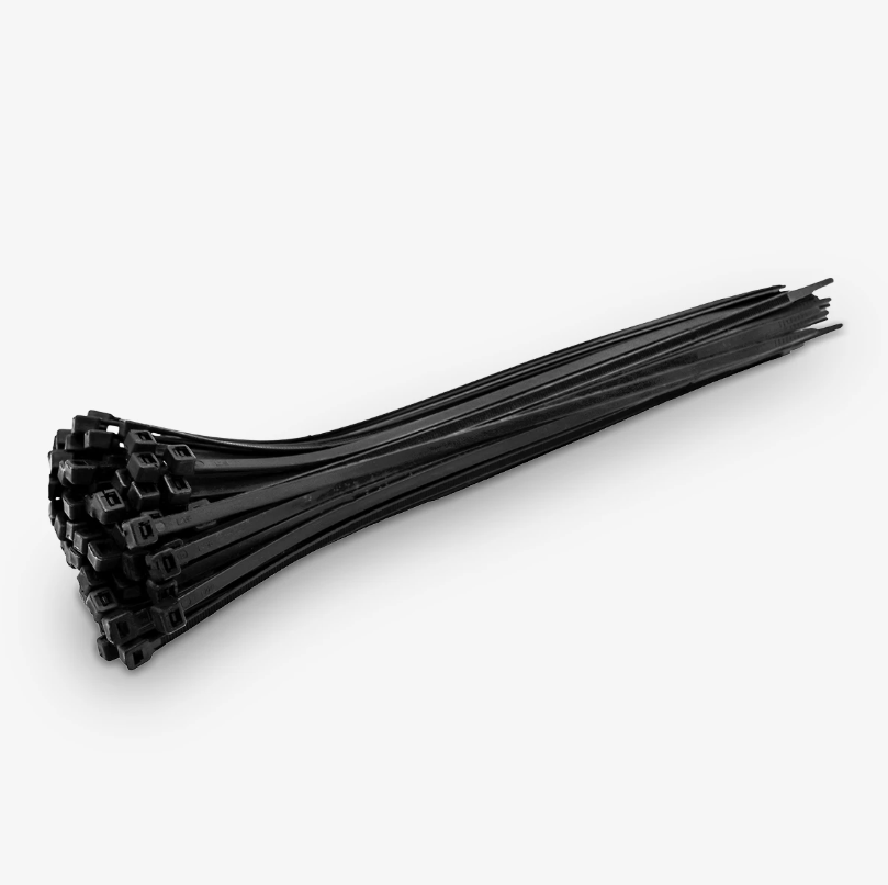 Cable Tie Set 14" Heavy Duty Black 100 Pc. Grip