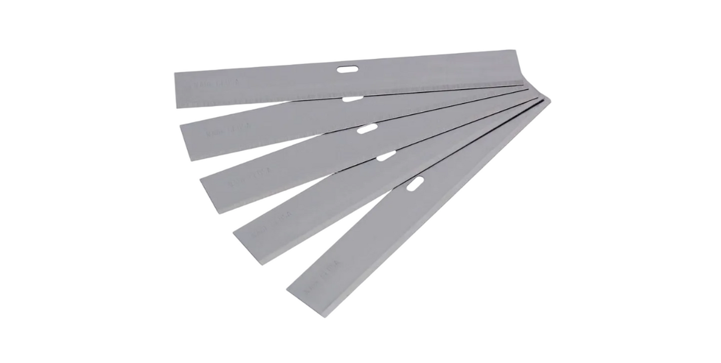 Heavy-Duty Scraper Knife Replacement Blades (5-Pack)