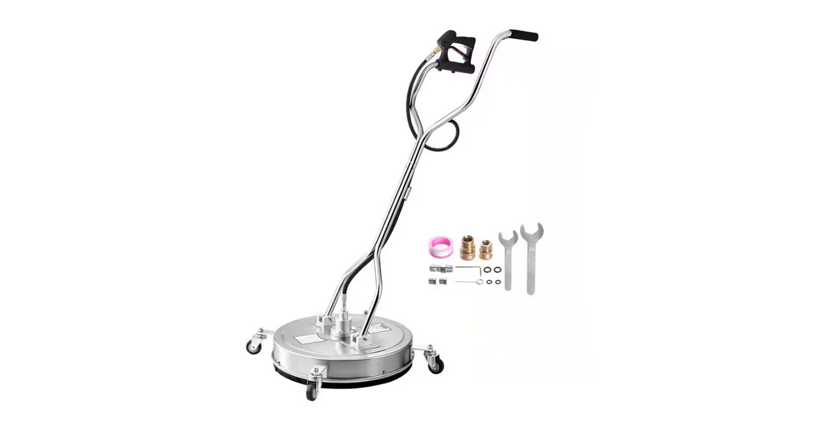 22" Pressure Washer Surface Cleaner, Stainless Vevor