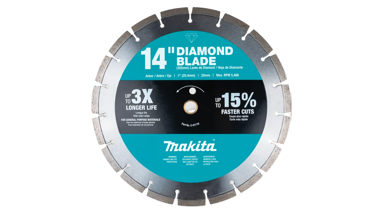 14" Diamond Blade, Segmented, General Purpose