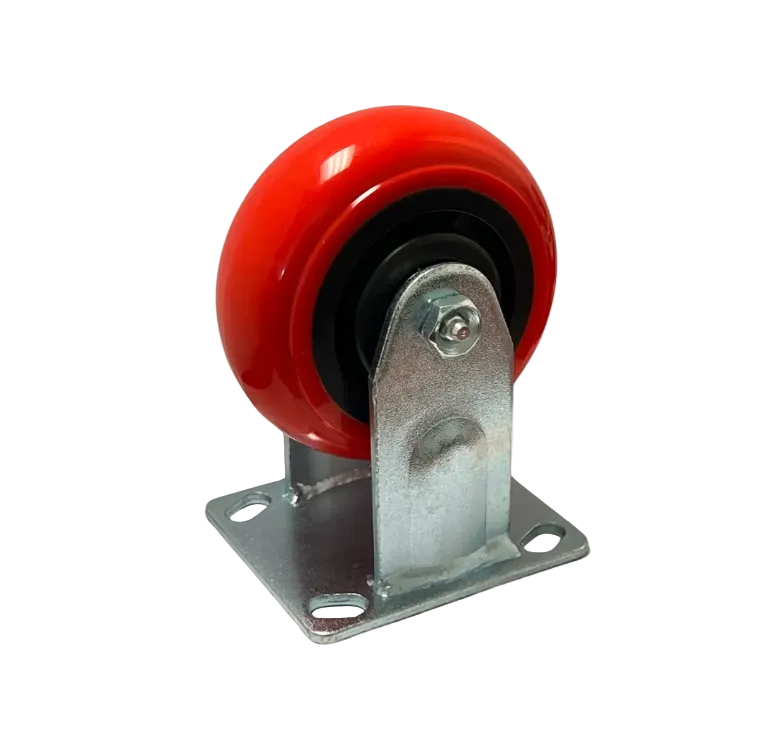 Caster Fixed Polyurethane 5" X 2" Heavy Duty ATE