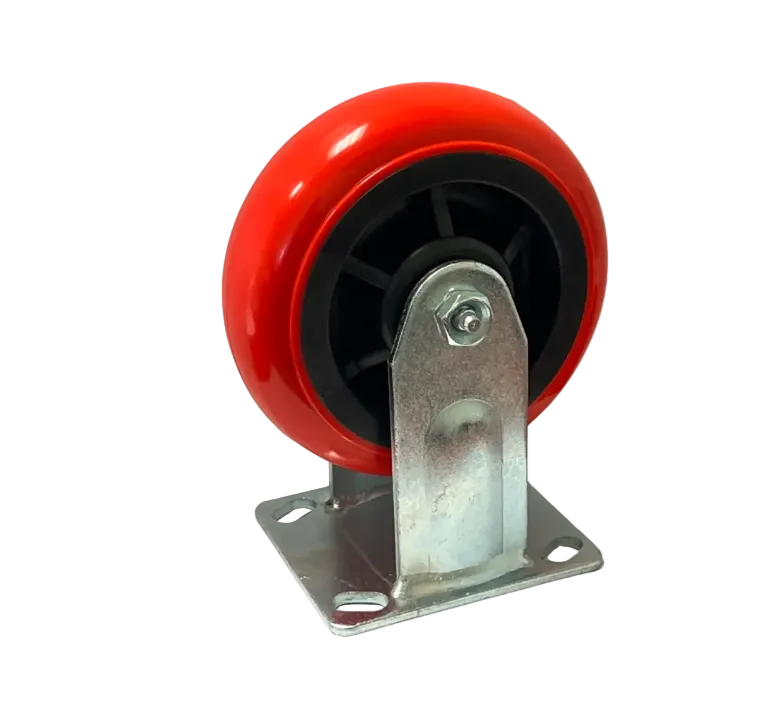 Caster Fixed Polyurethane 6" X 2" Heavy Duty