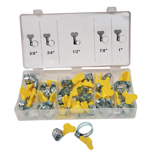 Hose Clamp Assortment 38 PCS. ATE Pro