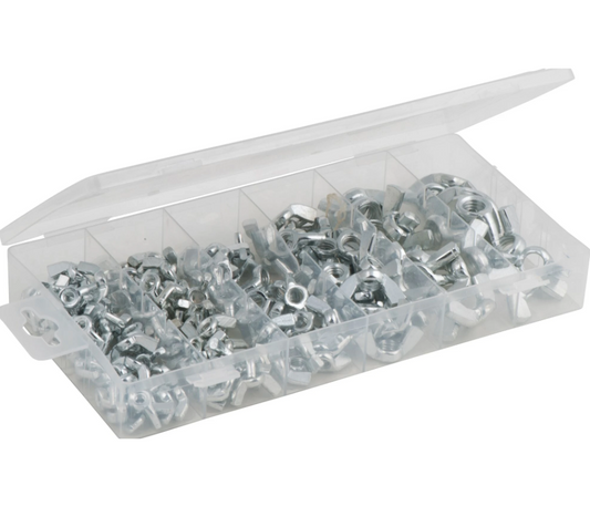 Wing Nut Assortment 150 PCS. Stark