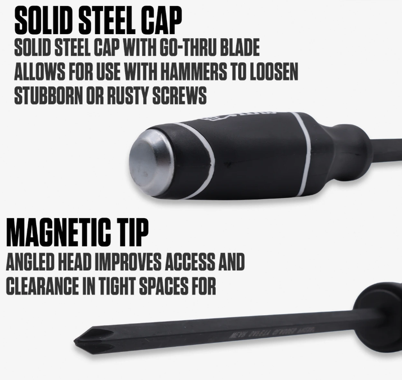 Pro Striking Screwdriver Set 3 Pc. Grip