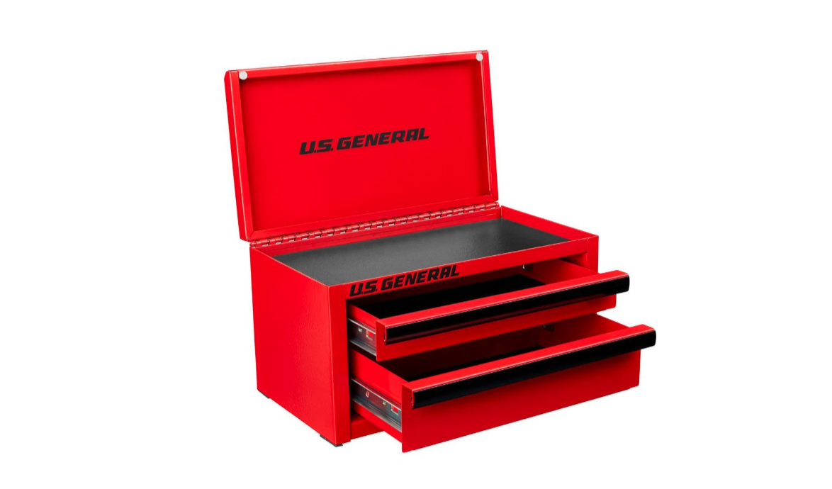 Mini Steel Toolbox U.S. GENERAL