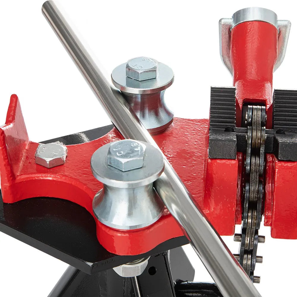 Tripod Pipe Chain Vise, 1/8"-5" Pipe Capacity, 36.4“ Length Chain VEVOR