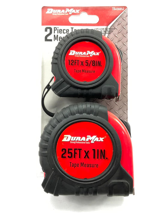 Tape Measure Set, 12' And 25' Ft.