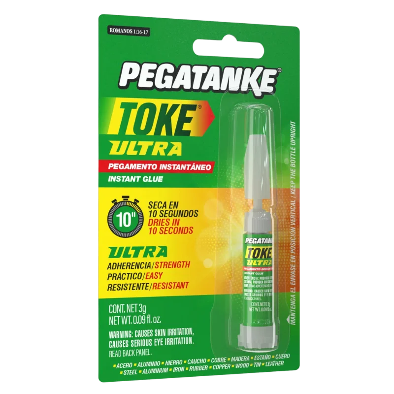 Toke Ultra Strength Fast Acting Adhesive Pegatanke