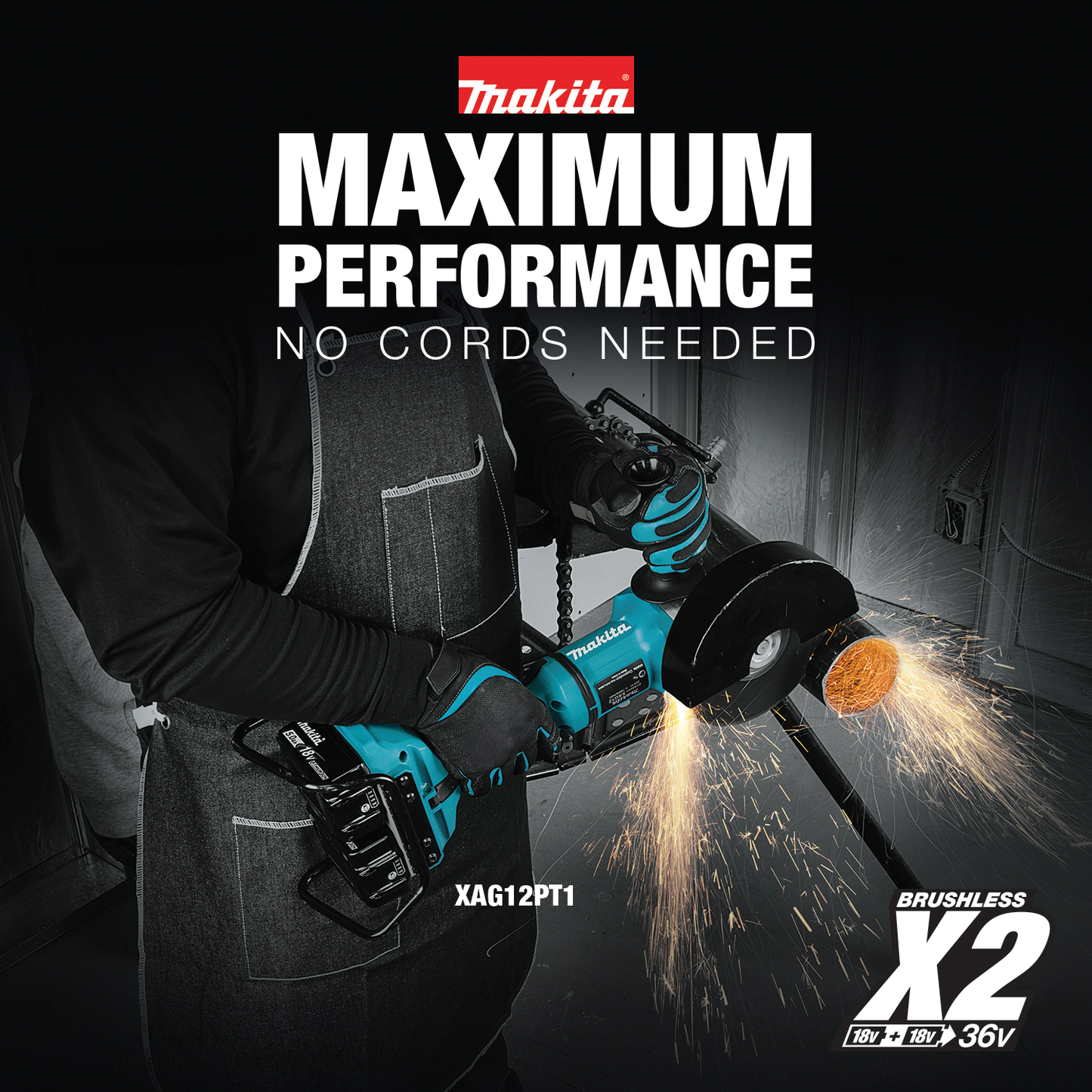 Angle Grinder 7" 36V LXT