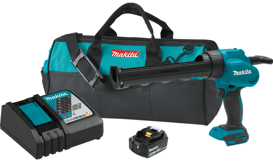 Caulk and Adhesive Gun Kit 18V 10 oz. (5.0Ah) LXT® Lithium‑Ion Cordless