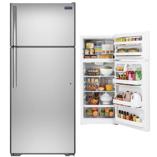 Nevera Crosley 18 cu ft Satainless steel