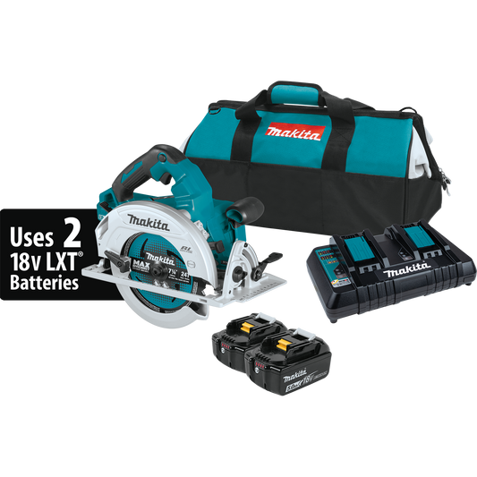 Circular Saw 7‑1/4” Kit (5.0Ah) 36V (18V X2) LXT® Brushless