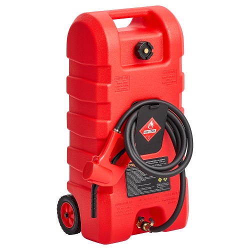 Portable Fuel Tank with Gravity 15 Gallon,