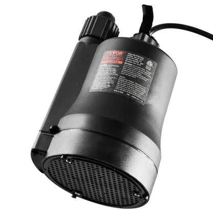 Submersible Pump, 1/3 HP, 2450 GPH