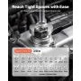 Crowfoot Wrench Set, 3/8" Drive, 22-Piece Metric and Sae Vevor