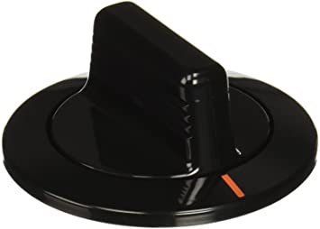 Boton para secadora de ropa / Dryer knob black