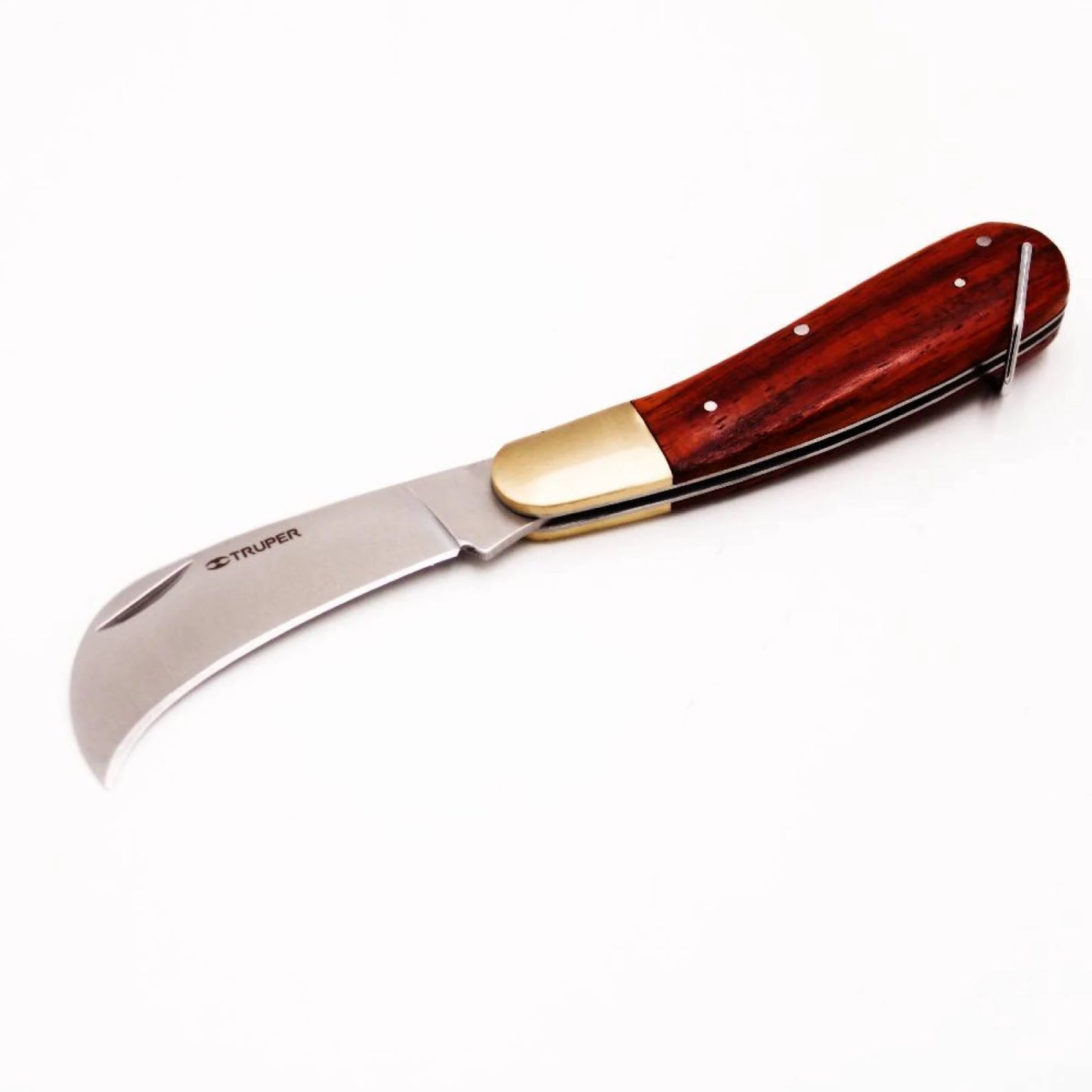 Cuchilla 8" Para Electricista Mango Madera