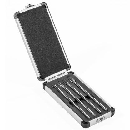 Set 4 pc Long cut carbide bits