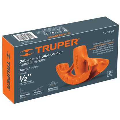 Dobladora de conducto 1/2” Truper