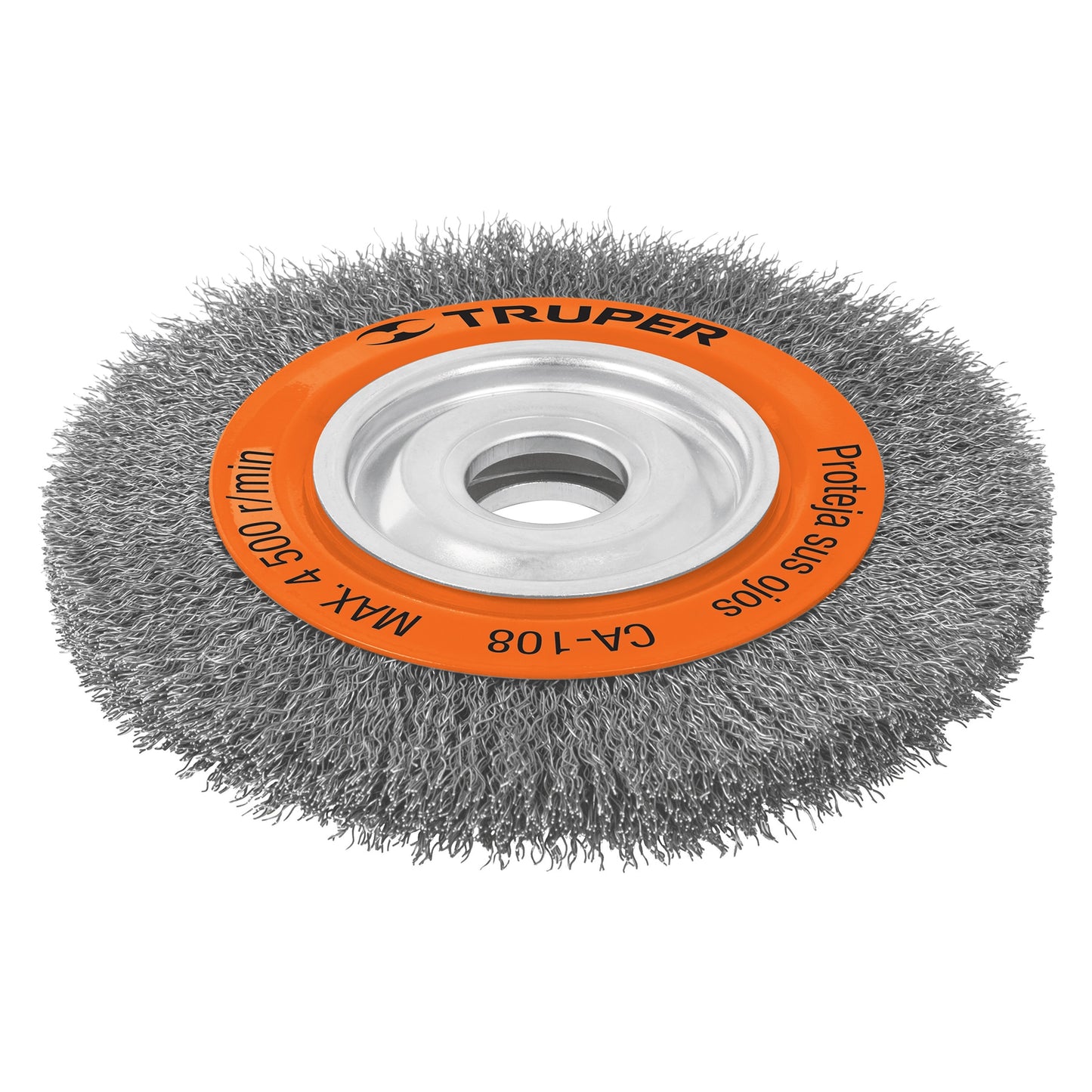 Cepillo de Alambre Para Esmeriladora 8"