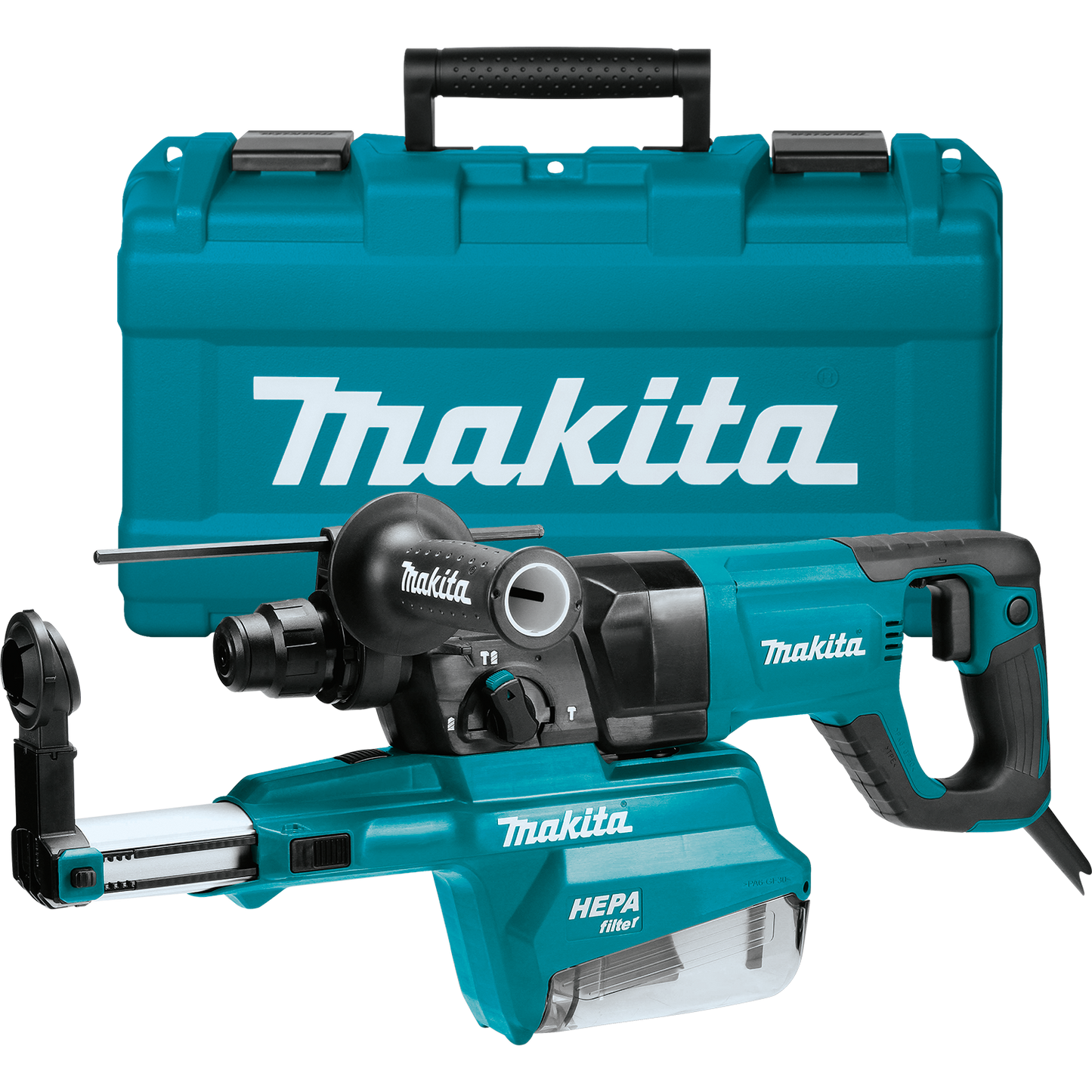 Rotary Hammer/Rotomartillo SDS Plus AVT 1” C/extractor de polvo (HEPA)