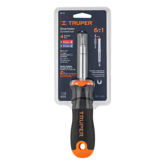 Destornillador 2 Puntas Dobles Con 2 Abertura Hexagonales