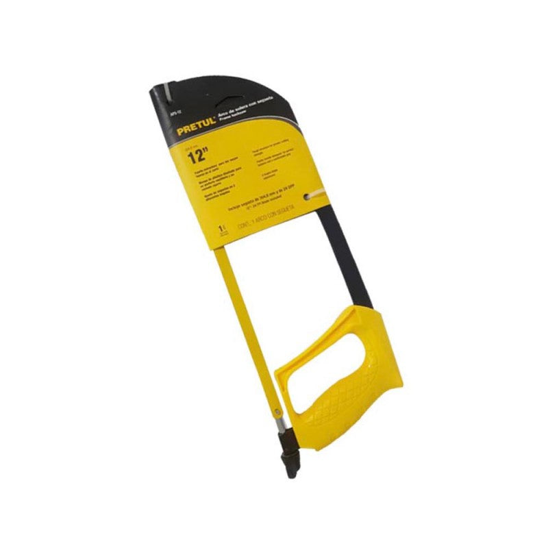 Segueta 12” c/arco de metal Pretul