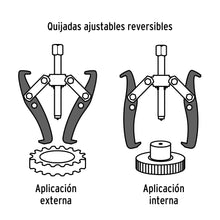 Cargar imagen en el visor de la galería, Puller De 3 Patas 3&quot;
