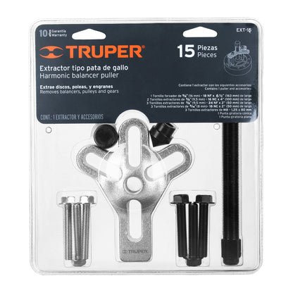 Puller Pata De Gallina, 15 Piezas