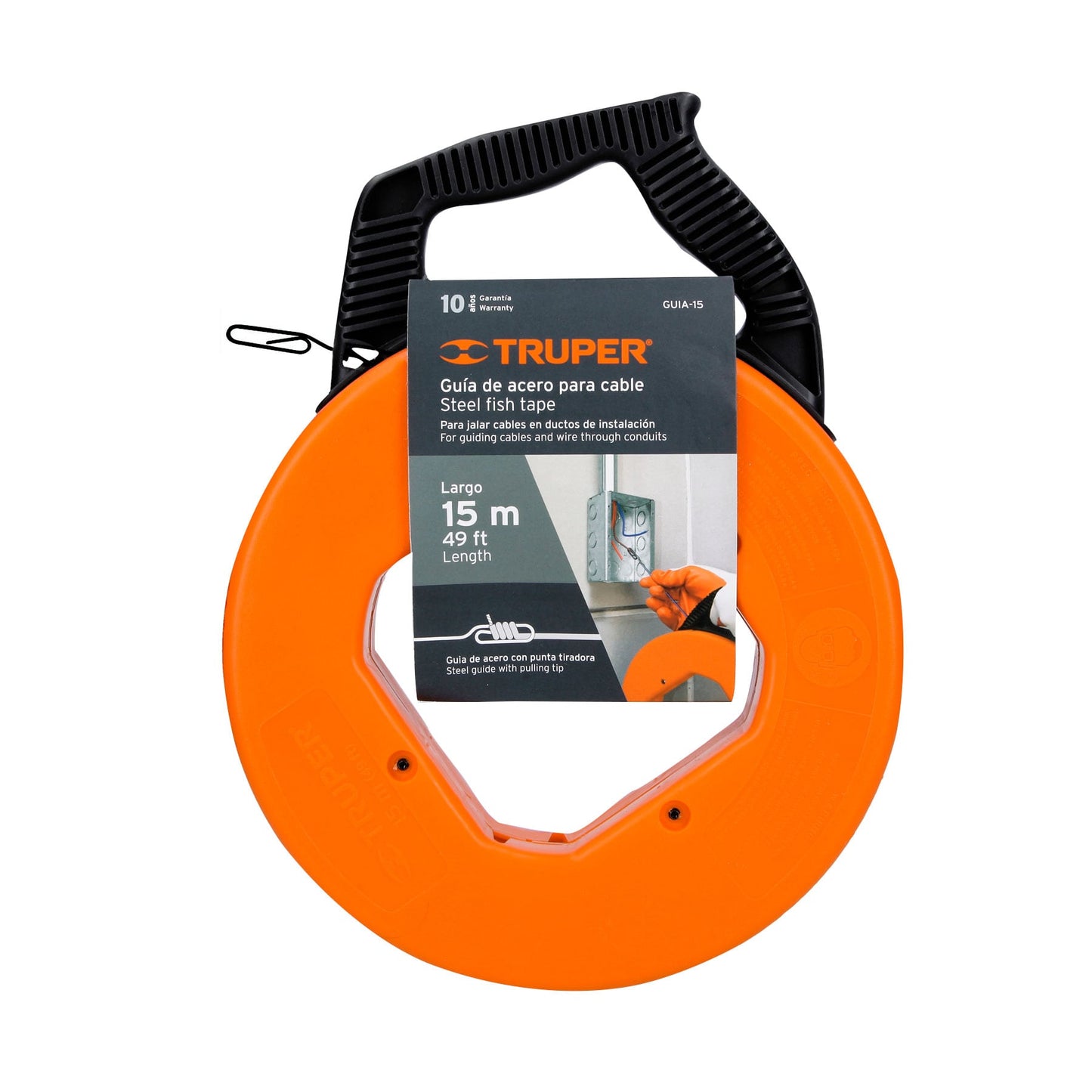 Fish Tape De Acero 50'