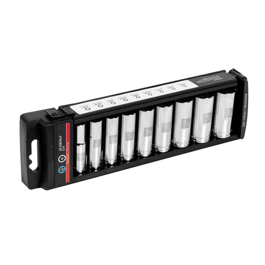 Set de 9 Copas Larga 3/8" SAE