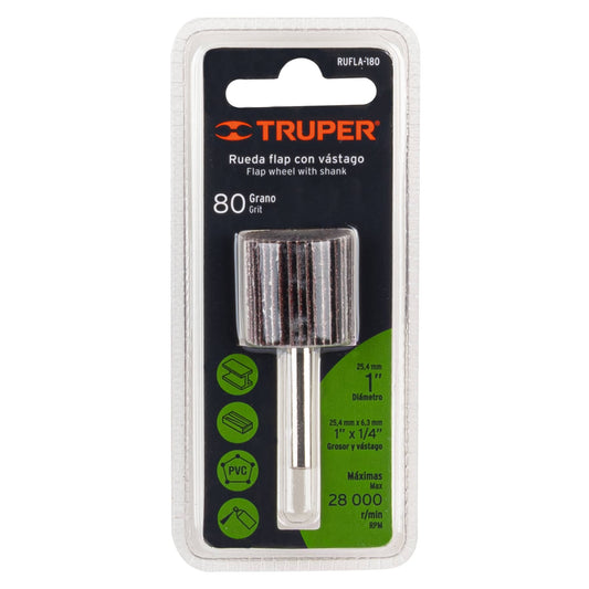 Rueda Flap de 1" 80 Grip