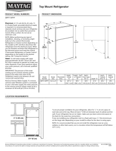 Nevera Maytag 18 cu ft Blanca
