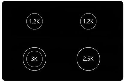 Estufa Eléctrica 30" Negra/ Stainless Steel